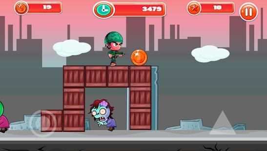 Stupid Zombie Shooter Battle 1 screenshot 2