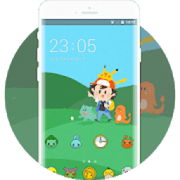 ikon Cute monster game Pokemon pet theme