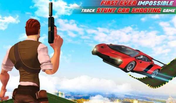 Permainan mega Ramp Car Racer Ekstrim Stunt Racing screenshot 5