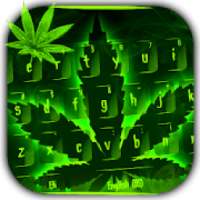 Weed Rasta Keyboard Theme