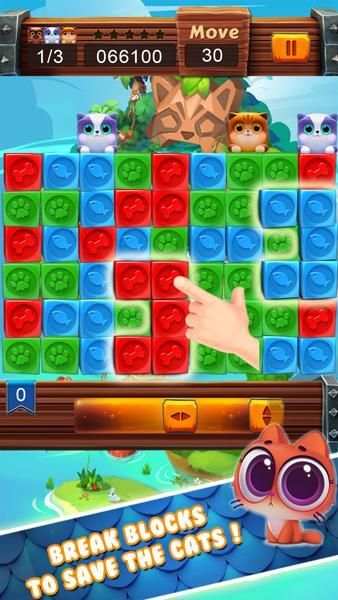 Cats Rescue Puzzle, Pets Game, Crush, Puzzle Games screenshot 3