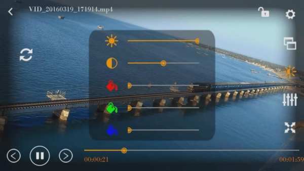 HD Video Player & Equalizer स्क्रीनशॉट 2