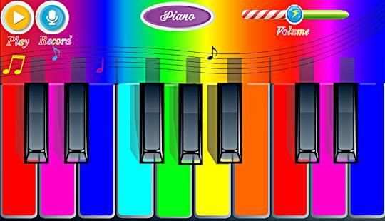 Rainbow Piano स्क्रीनशॉट 7