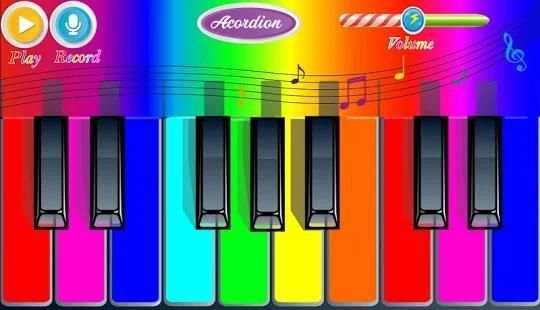 Rainbow Piano स्क्रीनशॉट 1