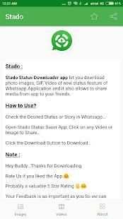 Stado Whatsapp Status Downloader screenshot 1