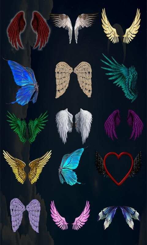Magic Angel Wings Photo Editor – Real Angel Wings screenshot 3