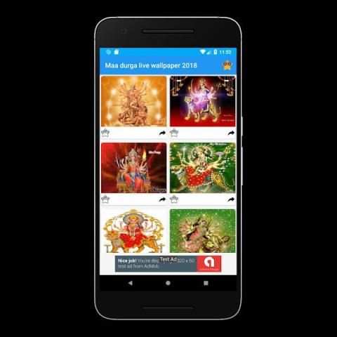 Maa durga live wallpaper 2018 screenshot 8