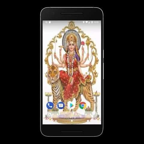 Maa durga live wallpaper 2018 screenshot 3