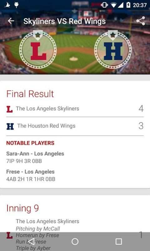 Baseball Legends Manager 2016 screenshot 18