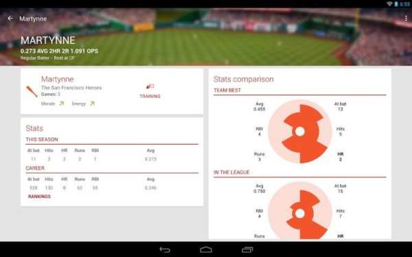 Baseball Legends Manager 2016 screenshot 9