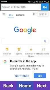 Fire Browser - Fast & Secure Web Browser screenshot 3
