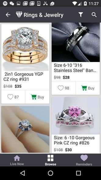 Ruby - Jewelry Shopping Deals screenshot 1