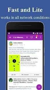 Lite Messenger screenshot 4