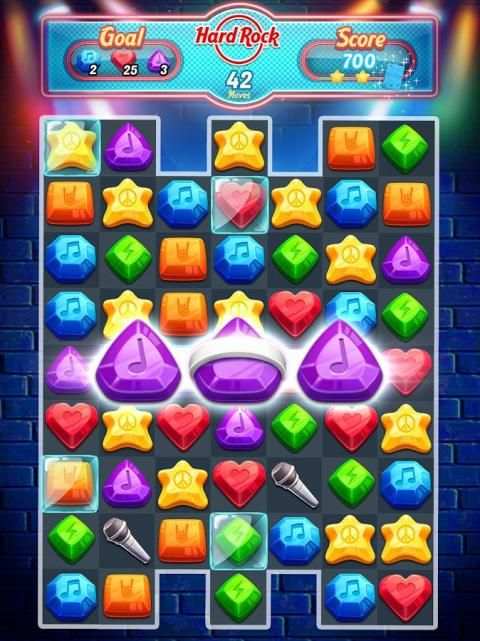 Hard Rock Crush & Pop screenshot 4