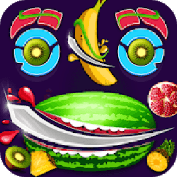 Fruit hit slice - Fruit cutting game आइकन