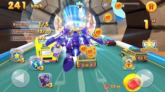 Crash Transform Racing 3D 2018 screenshot 4