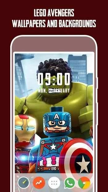 HD4K Lego Avengers Wallpapers screenshot 7