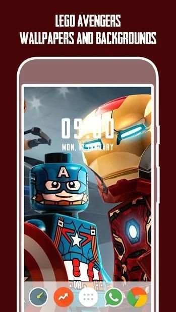 HD4K Lego Avengers Wallpapers screenshot 4