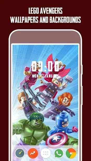 HD4K Lego Avengers Wallpapers screenshot 6
