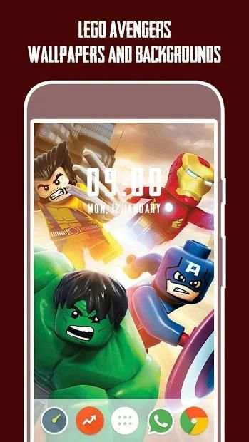 HD4K Lego Avengers Wallpapers screenshot 8