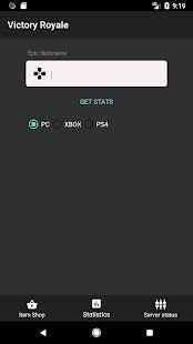 Victory Royale - Stats and item shop for Fortnite screenshot 1