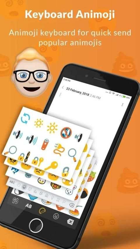 Keyboard Animoji स्क्रीनशॉट 1