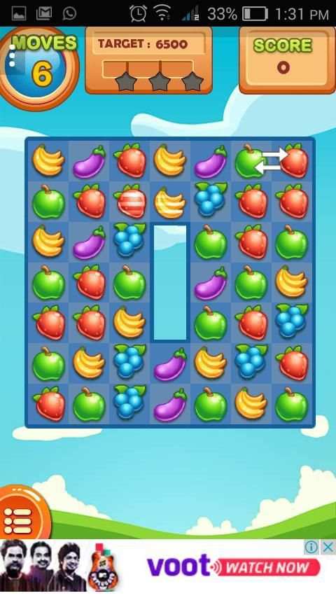 Fruita crush screenshot 1