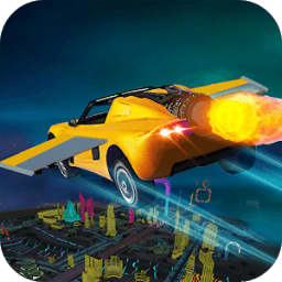 असली रेसिंग उड़ान कार को बदलने दौड़ स्टंट जीटी आइकन