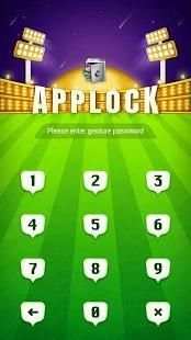 AppLock Theme Cricket screenshot 2
