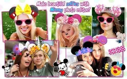 Minni Mouse Camera - Minie Mouse Photo Stickers screenshot 1