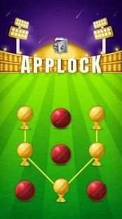 AppLock Theme Cricket screenshot 3