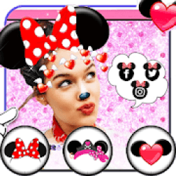 Minni Mouse Camera - Minie Mouse Photo Stickers आइकन
