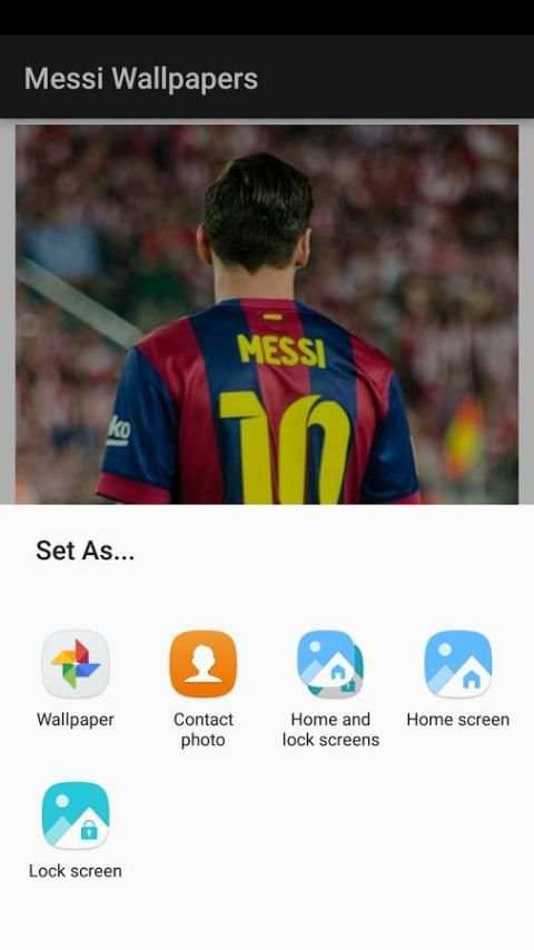 Messi Wallpapers HD screenshot 7