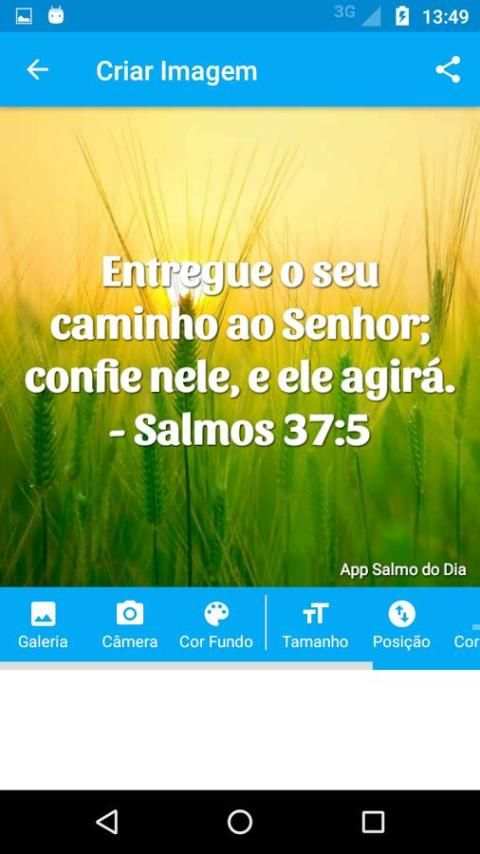 Salmo do Dia screenshot 3
