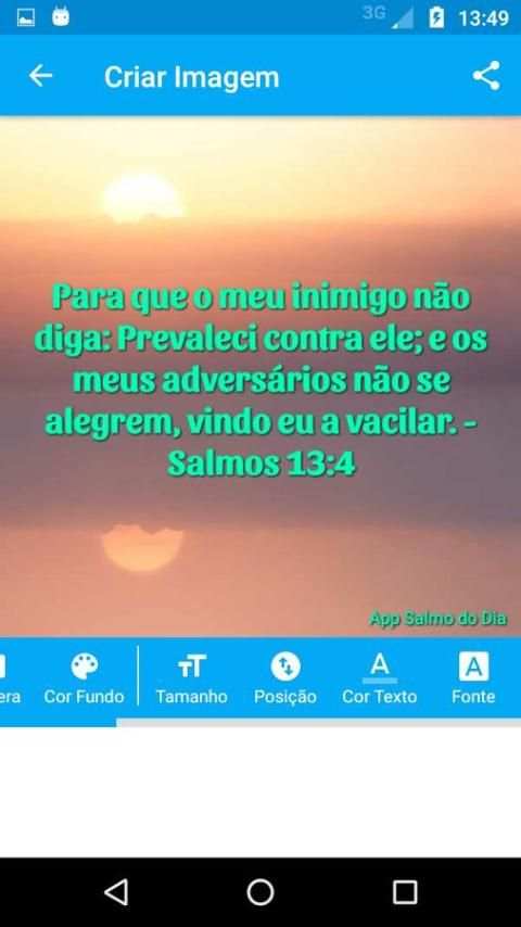 Salmo do Dia screenshot 2