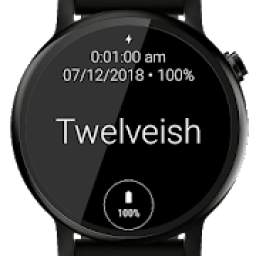 Twelveish - Watch face for Wear OS