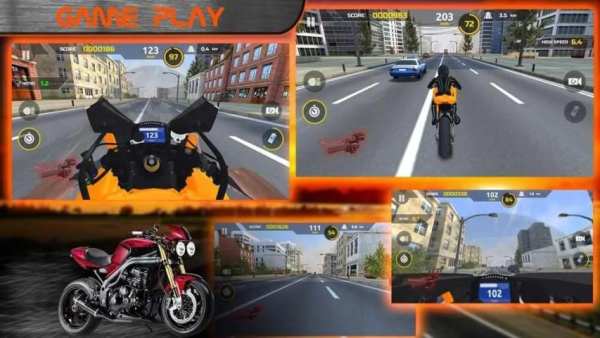 Highway Rider Motor Bike Racer स्क्रीनशॉट 1