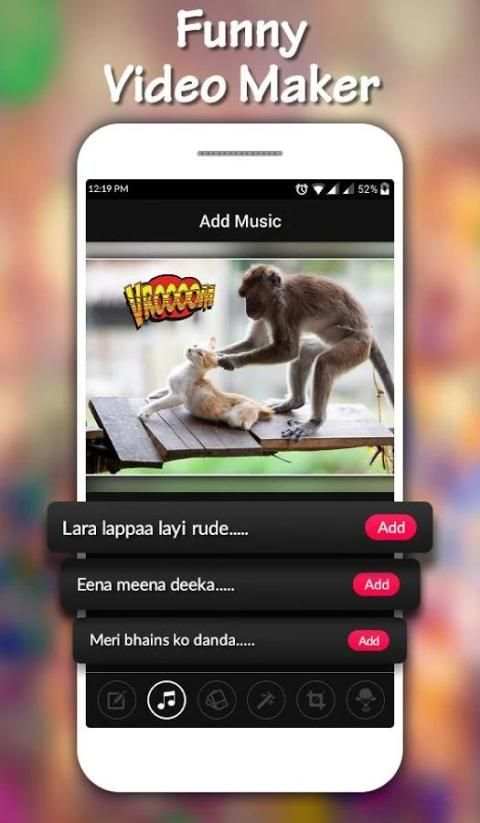 Funny Photo Slideshow with Music स्क्रीनशॉट 5