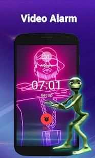 Lock Screen Clock - time screen lock & video alarm screenshot 5