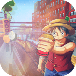 ikon subway luffy pirate dash