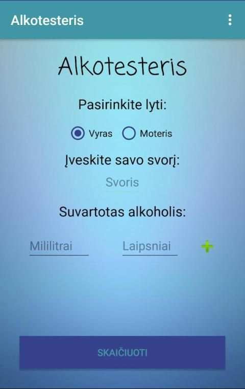 Alkotesteris screenshot 3