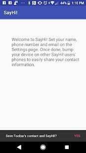 SayHi! स्क्रीनशॉट 2