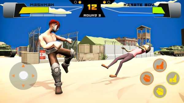 Commando Fight Karate Champion Fighting Game 2020 स्क्रीनशॉट 1
