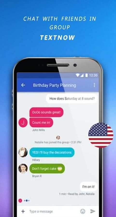 Text Now Text free + Calls screenshot 2