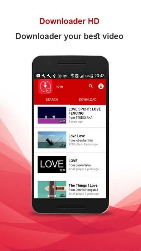 Download video downloader HD स्क्रीनशॉट 3