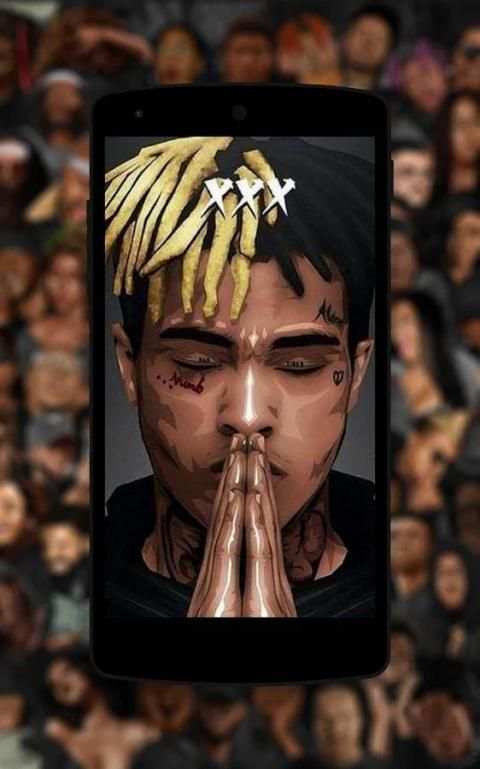 XXXTentacion Rapper Wallpaper screenshot 1