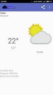 weather app screenshot 2