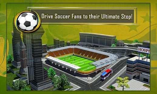 Soccer Fan Bus Driver 3D screenshot 12