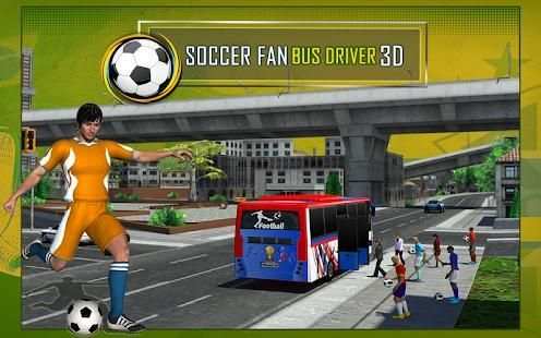 Soccer Fan Bus Driver 3D screenshot 10