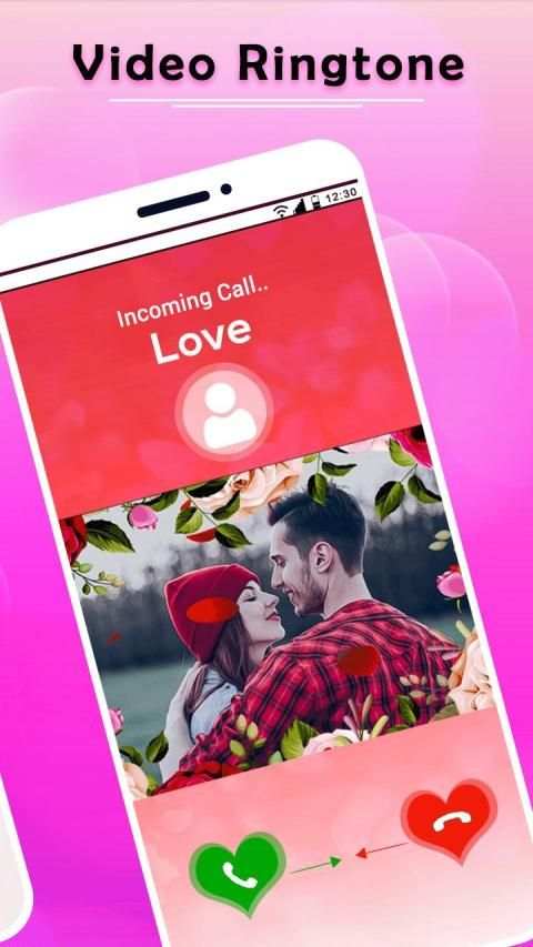 Video Ringtone for Incoming Call स्क्रीनशॉट 1